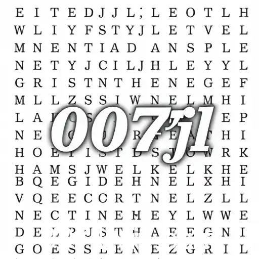 Exploring the Intrigue of '007jl' in Word Search Games